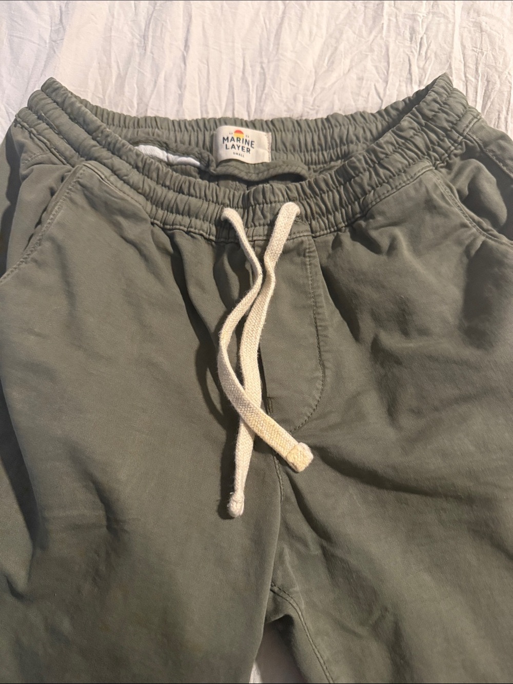 Marine Layer Men’s Small  Drawstring Bottoms